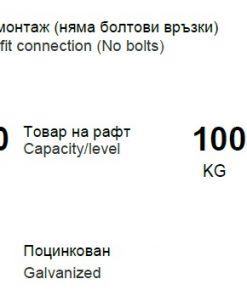 Комплект рафтов стелаж ZEUS
